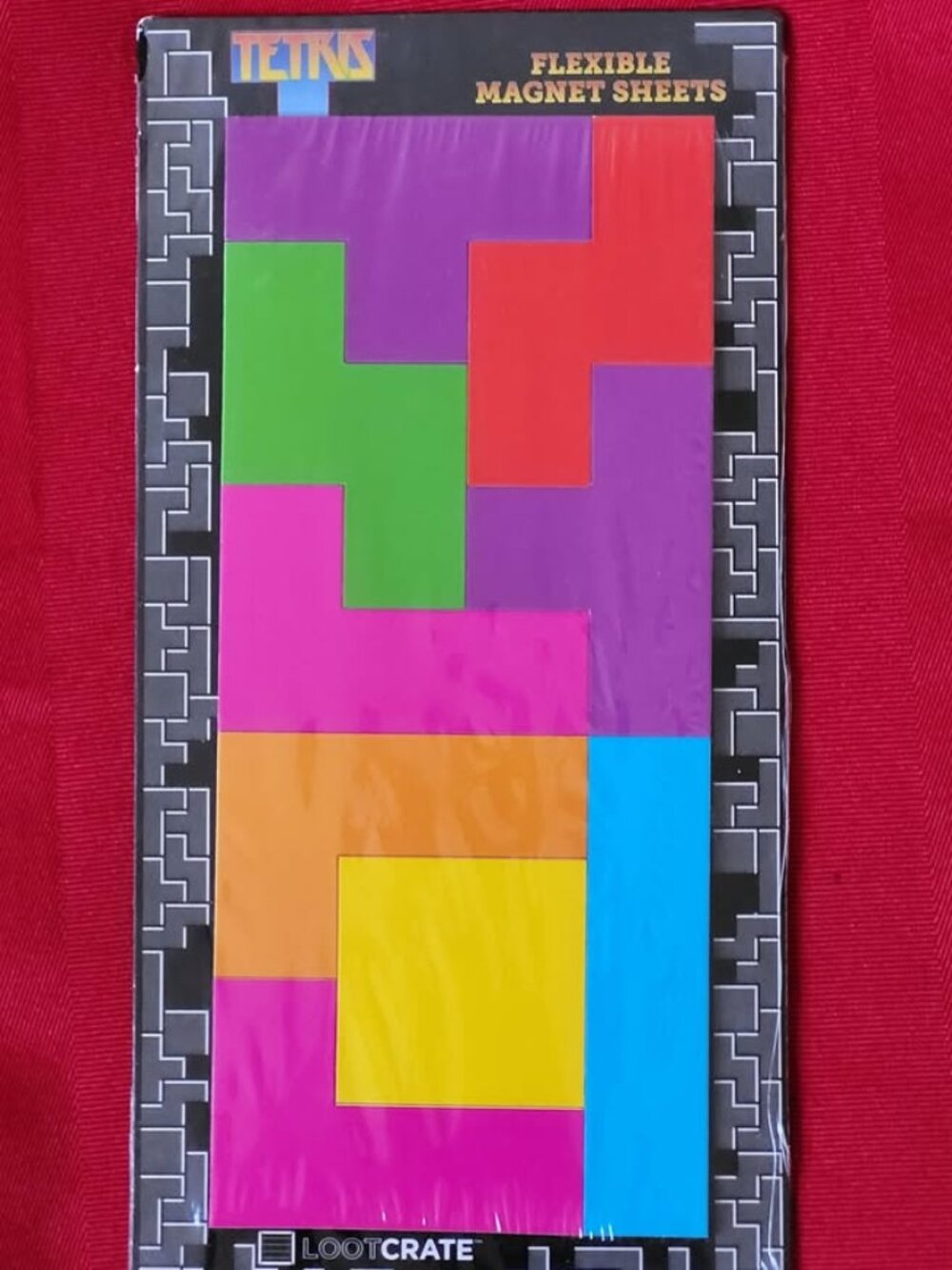 2017 TETRIS MAGNETS, MINT IN THE PACKAGE!!!